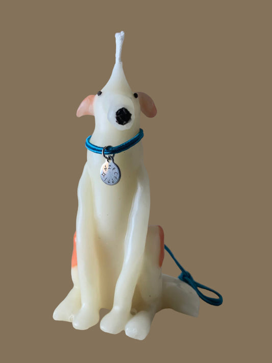 LONG NOSE DOG CANDLE