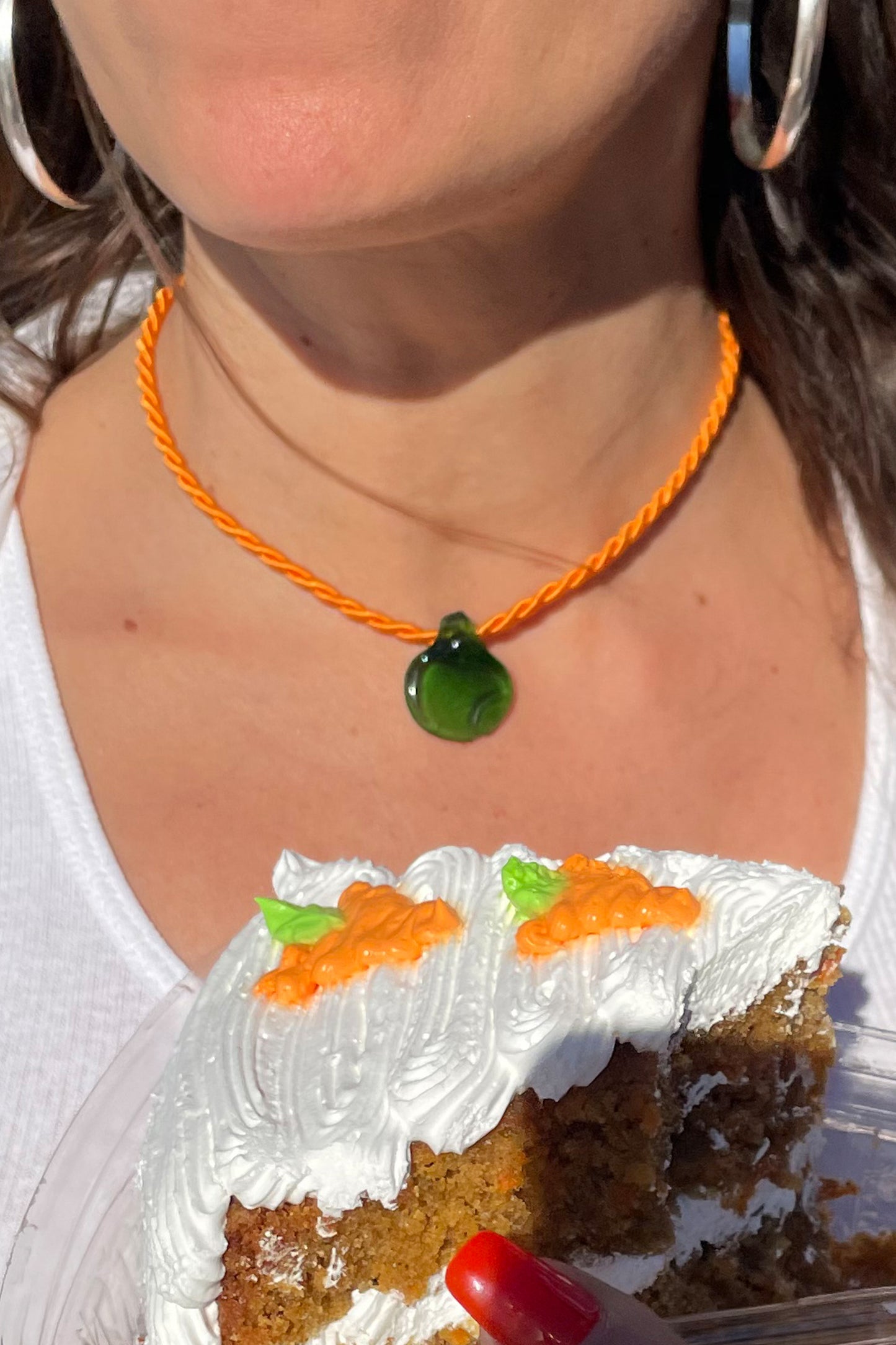 DEVOTEE NECKLACE, SEAWEED SUN